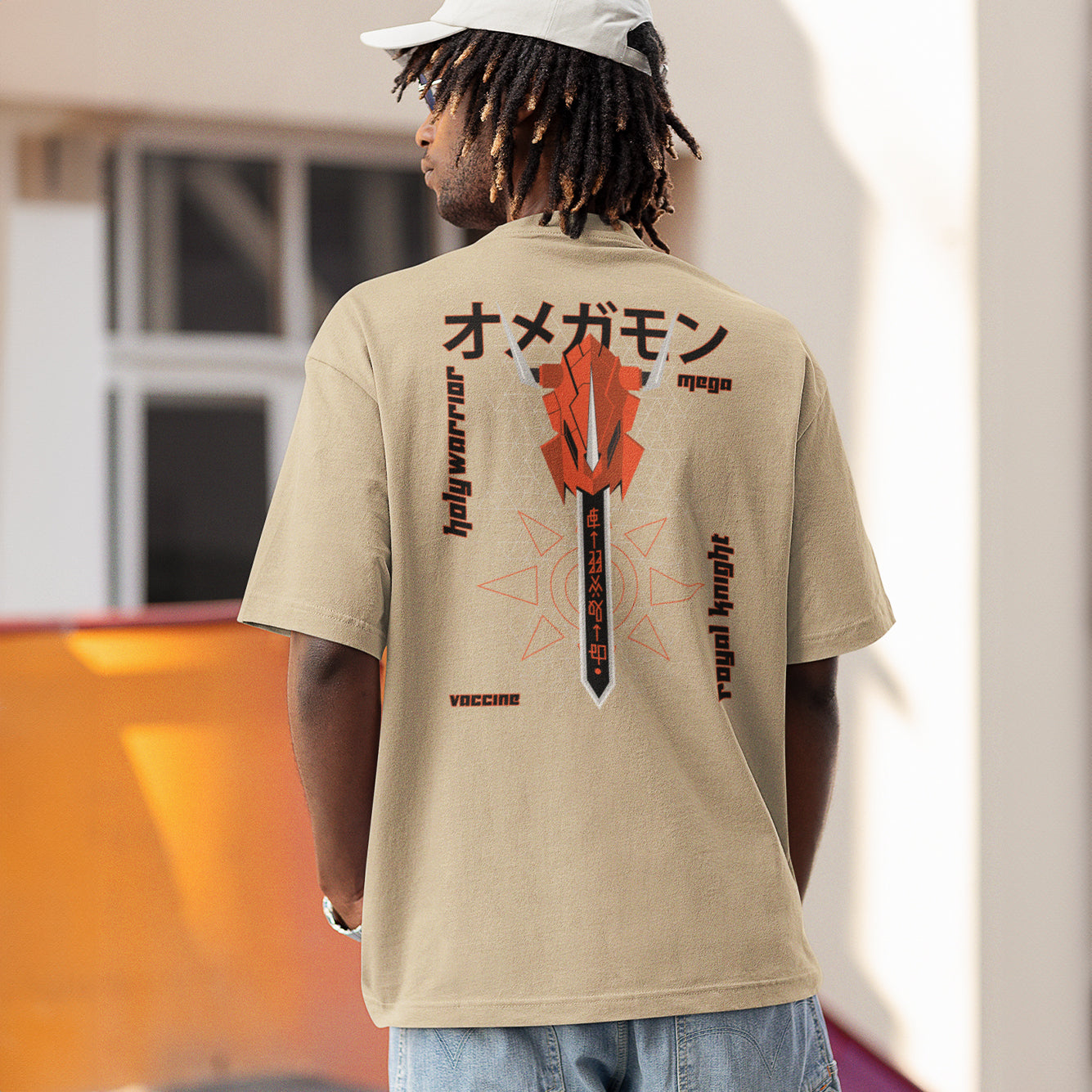 Courge X Oversized Faded T-shirt