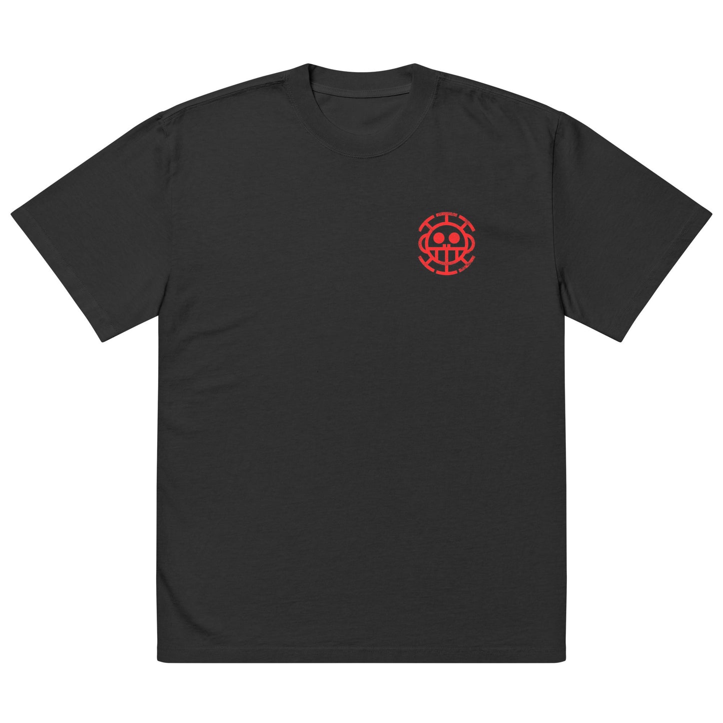 Push Into Second Gear Oversized Faded T-shirt