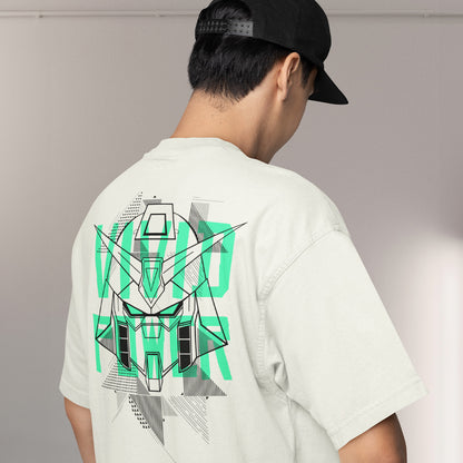 Vivid Power Oversized Faded T-shirt