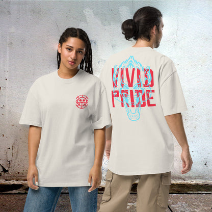 Vivid Pride Oversized Faded T-shirt