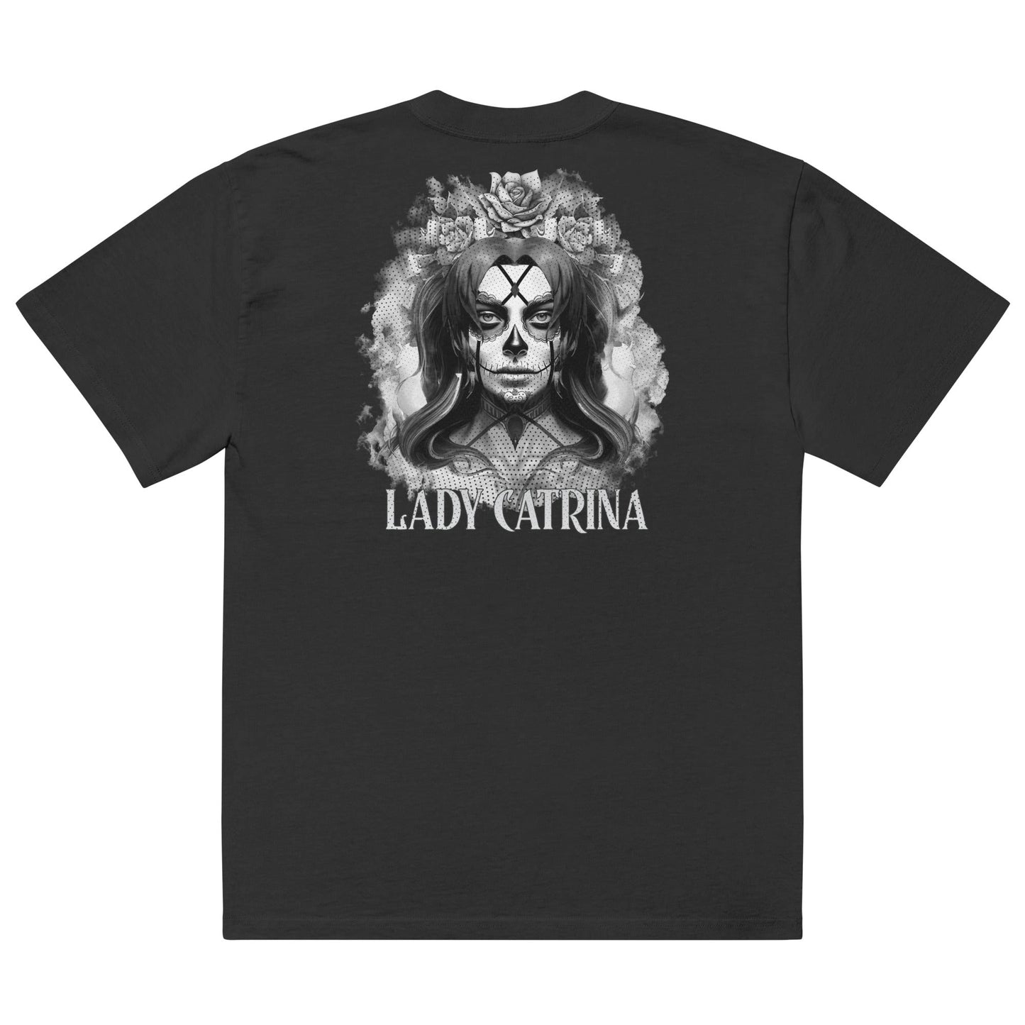 Lady Catrina Oversized Faded T-shirt