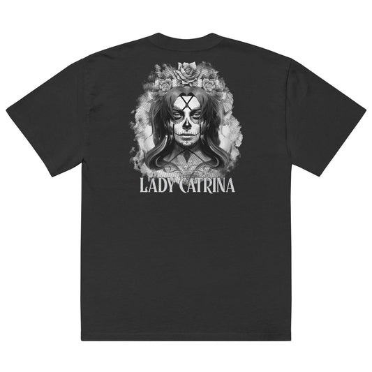 Lady Catrina Oversized Faded T-shirt