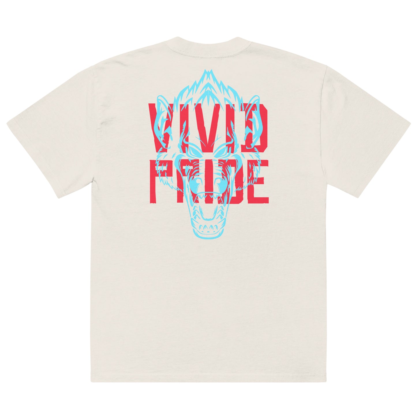 Vivid Pride Oversized Faded T-shirt