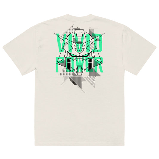 Vivid Power Oversized Faded T-shirt