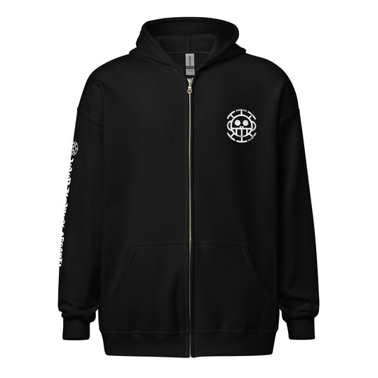 Vivid Monkey Dark Zip Hoodie